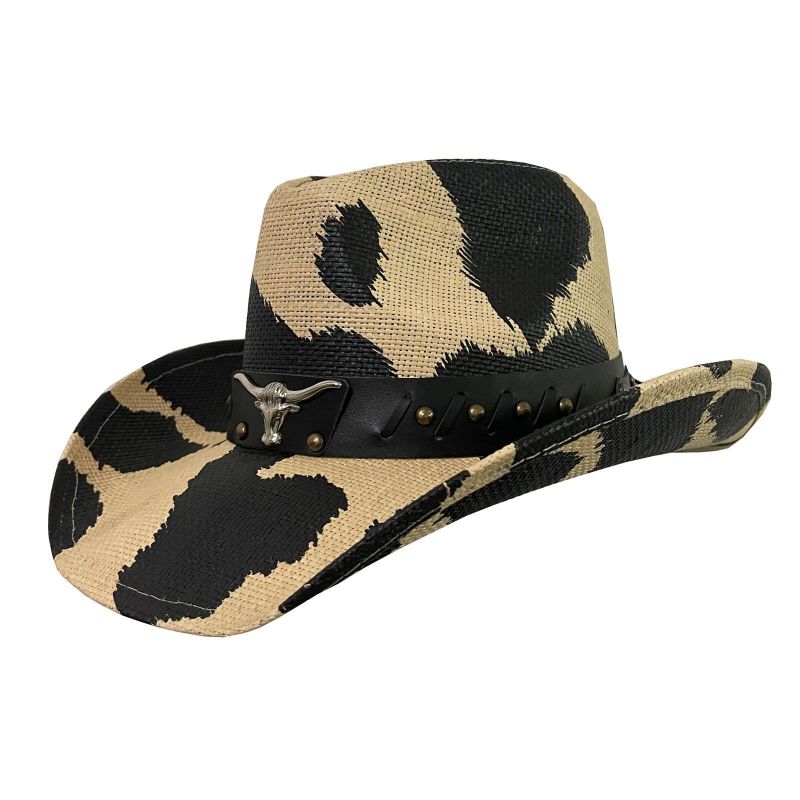 Supplier Topi Jerami Cow Print Cow