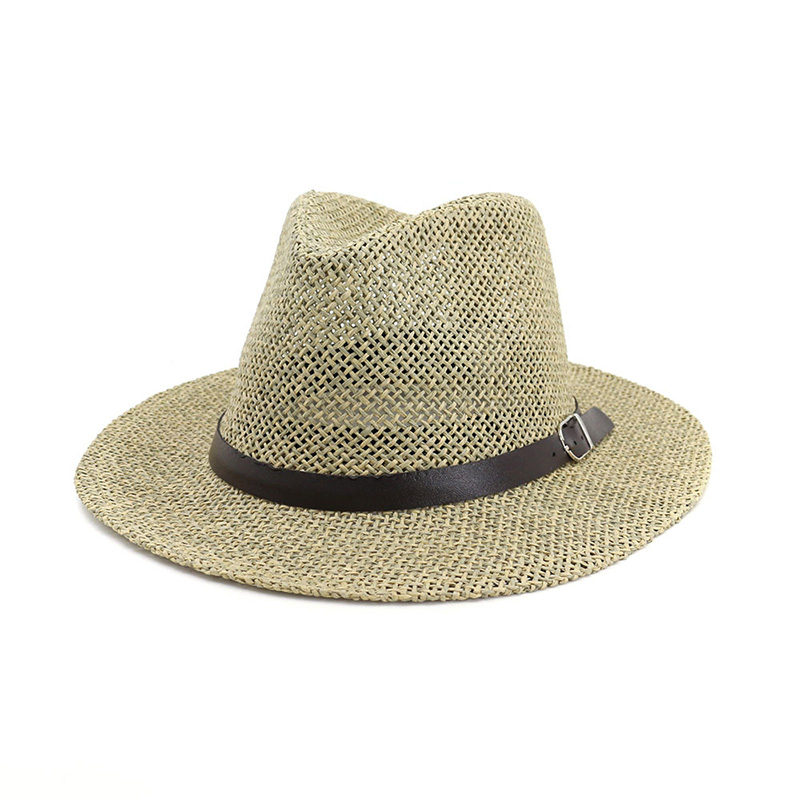 Kualitas Promosi Mens Fedora Panama Topi Jerami