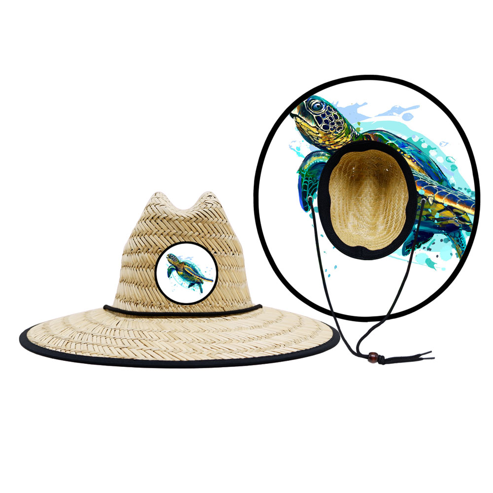 Topi Jerami Turtle Lifeguard